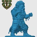 Mô hình 3D Deep Gnome Monk cho game nhập vai D&D - Thumbnail 2
