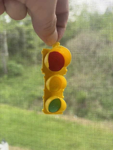 Mô hình đèn giao thông (Traffic Light) 3D mini ấn tượng - Image 1