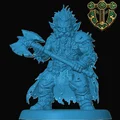 Mô hình Deep Gnome Barbarian - Thumbnail 1