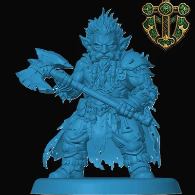 Mô hình Deep Gnome Barbarian