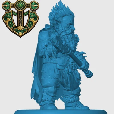 Mô hình Deep Gnome Barbarian