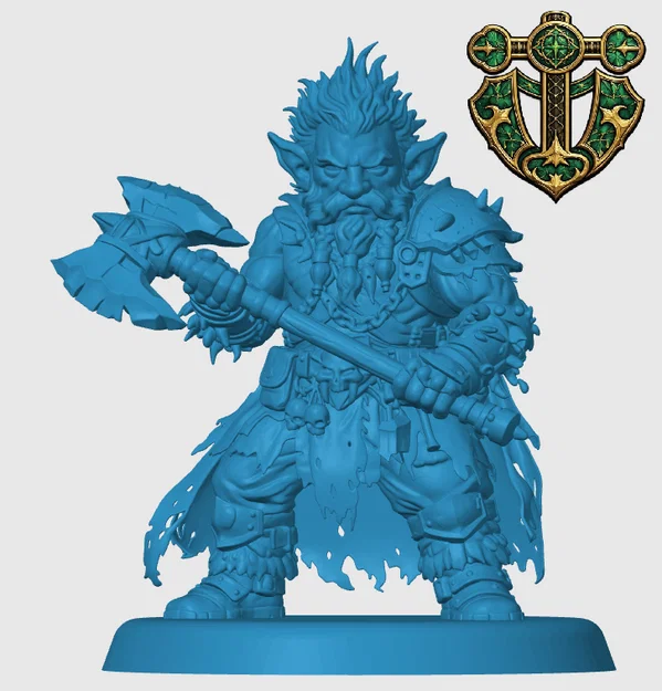 Mô hình Deep Gnome Barbarian - Image 3