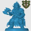 Mô hình Deep Gnome Barbarian - Thumbnail 3