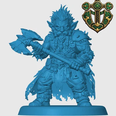 Mô hình Deep Gnome Barbarian