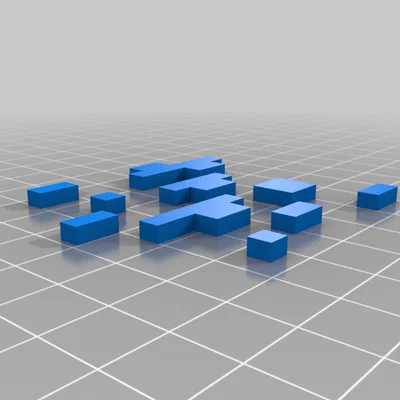 Mẫu đèn ngủ hình khối Diamond Ore phong cách Minecraft (File 3D)