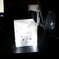 Mẫu đèn ngủ hình khối Diamond Ore phong cách Minecraft (File 3D) - Thumbnail 2