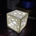 Mẫu đèn ngủ hình khối Diamond Ore phong cách Minecraft (File 3D) - Thumbnail 3