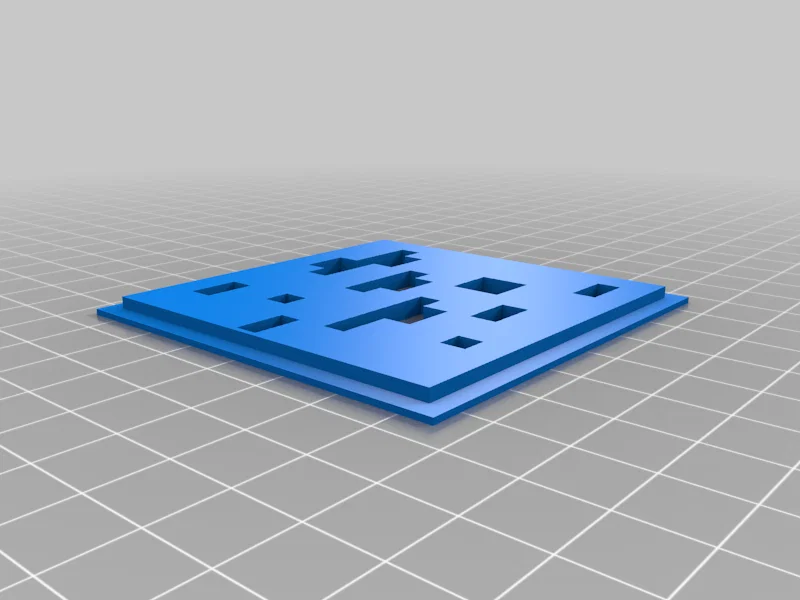 Mẫu đèn ngủ hình khối Diamond Ore phong cách Minecraft (File 3D) - Image 5