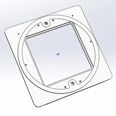 Ngàm chuyển đổi máy ảnh Linhof Technikardan S 23 sang ALPA