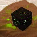 Mẫu đèn ngủ hình khối Diamond Ore phong cách Minecraft (File 3D) - Thumbnail 6
