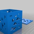 Mẫu đèn ngủ hình khối Diamond Ore phong cách Minecraft (File 3D) - Thumbnail 15