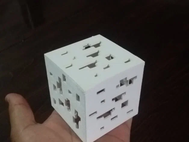 Mẫu đèn ngủ hình khối Diamond Ore phong cách Minecraft (File 3D) - Image 19