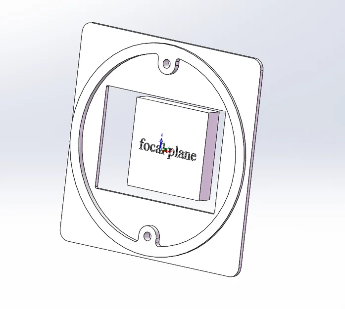 Mô hình adapter gắn lưng máy ảnh Linhof 120 (file in 3D kỹ thuật) - Image 1