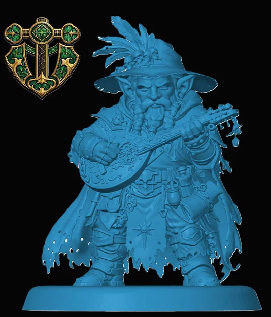 Mô hình Deep Gnome Bard cho game nhập vai - Image 1