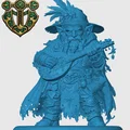 Mô hình Deep Gnome Bard cho game nhập vai - Thumbnail 3