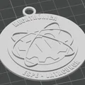Móc khóa logo ngành Cơ điện tử ESPE Latacunga - Tự in 3D - Thumbnail 4