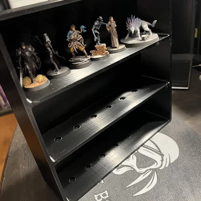 Kệ trưng bày và sắp xếp mô hình TTRPG