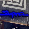 Bảng hiệu LED logo Toyota Supra - Thumbnail 1