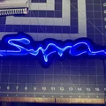 Bảng hiệu LED logo Toyota Supra - Thumbnail 4
