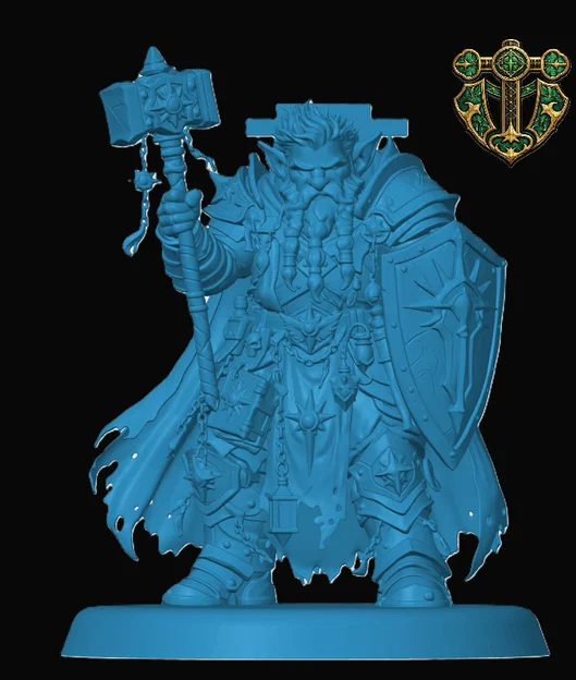 Mô hình Deep Gnome Paladin cho game nhập vai - Image 1