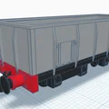 Mô hình toa xe chở than TT9 Gauge Bogie cho tàu hỏa mô hình - Thumbnail 2