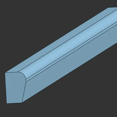 Thanh chêm cửa tủ lạnh chống rung cho khung nhôm 2020 (Acrylic Panel Spacer)