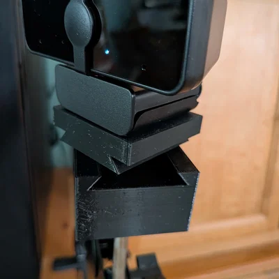 Ngàm Dovetail gắn webcam cho boom arm