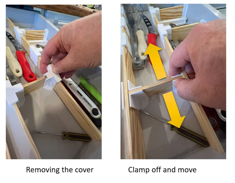 Bộ chia ngăn kéo dạng module (Drawer organiser) - Image 7