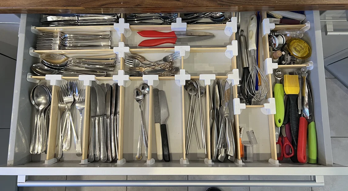 Bộ chia ngăn kéo dạng module (Drawer organiser) - Image 9