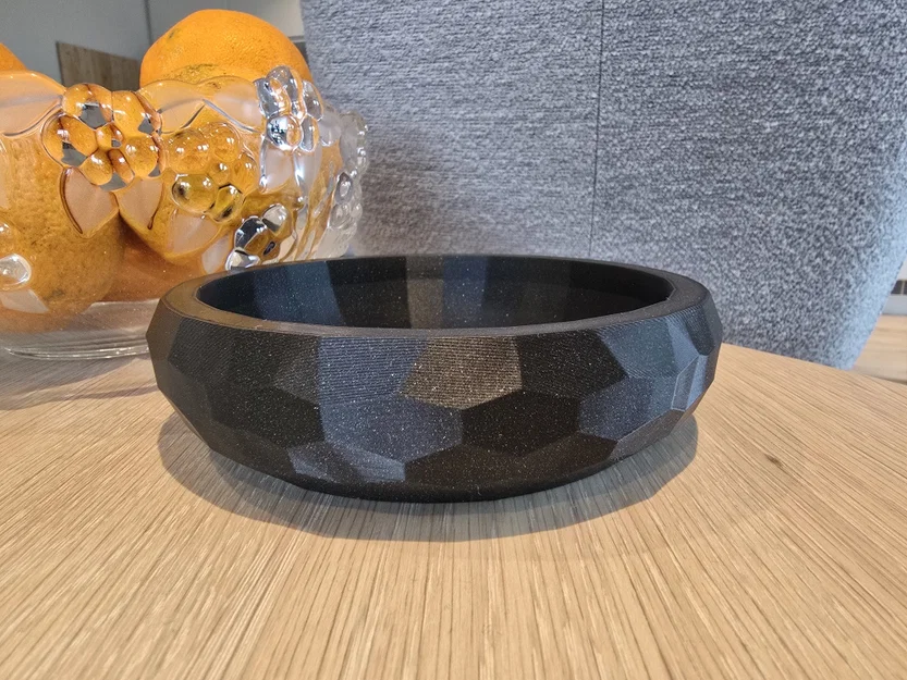 Tô đựng đồ đa năng hiện đại - Thiết kế hình học Low-poly (Không cần support) - Image 3