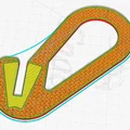Dao cắt khẩn cấp dùng cho xe hơi hoặc dù lượn - Thumbnail 2