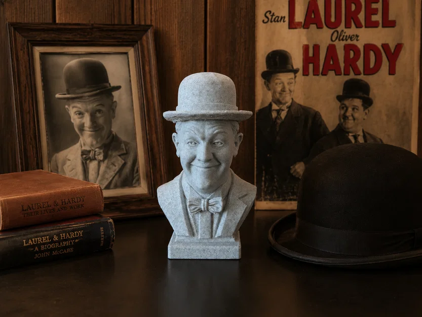 Tượng bán thân Stan Laurel - Image 1