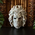 Beethoven Tiki - Mặt nạ điêu khắc 3D độc đáo - Thumbnail 1