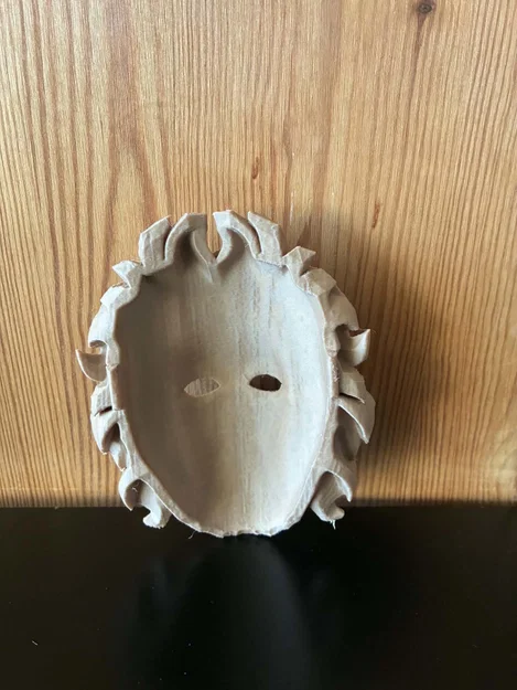 Beethoven Tiki - Mặt nạ điêu khắc 3D độc đáo - Image 3