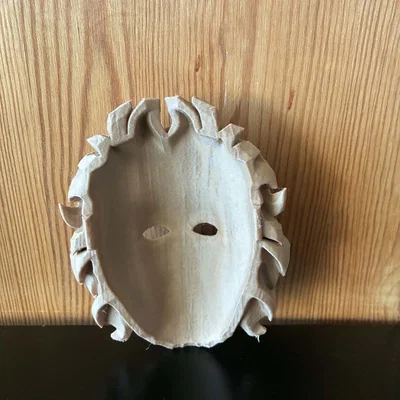Beethoven Tiki - Mặt nạ điêu khắc 3D độc đáo