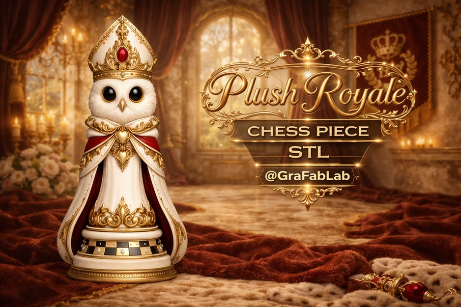 Plush Royale "Bishop" - Quân cờ Tượng - Image 1