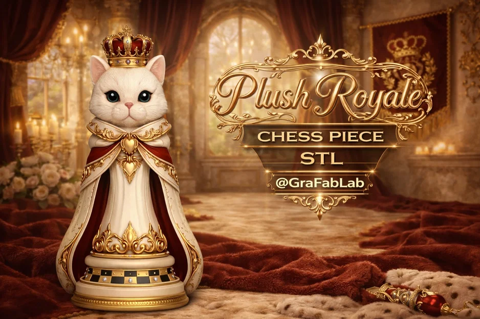 Plush Royale "Queen" - Quân cờ Nữ hoàng - Image 1