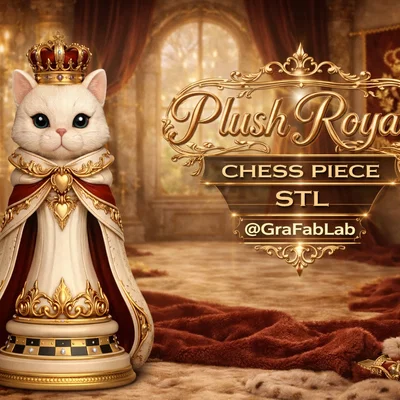 Plush Royale "Queen" - Quân cờ Nữ hoàng