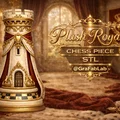 Plush Royale "Rook" - Quân xe trong bộ cờ vua - Thumbnail 1