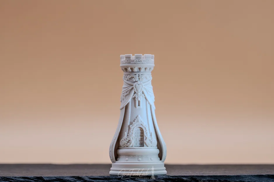 Plush Royale "Rook" - Quân xe trong bộ cờ vua - Image 2