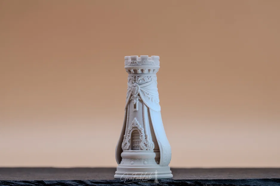 Plush Royale "Rook" - Quân xe trong bộ cờ vua - Image 4