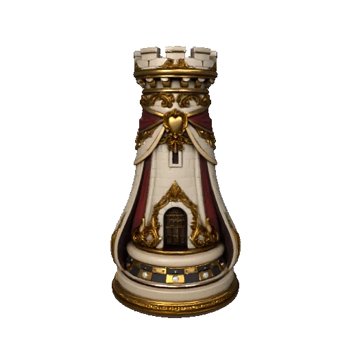 Plush Royale "Rook" - Quân xe trong bộ cờ vua - Image 5