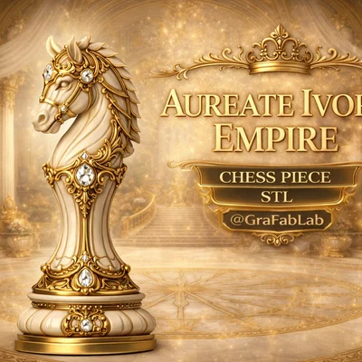 Quân Mã (Knight) thuộc bộ cờ The Aureate Ivory Empire