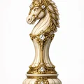 Quân Mã (Knight) thuộc bộ cờ The Aureate Ivory Empire - Thumbnail 6