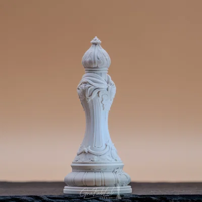 Quân Tượng "Bishop" thuộc Đế chế Aureate Ivory - Mô hình cờ vua