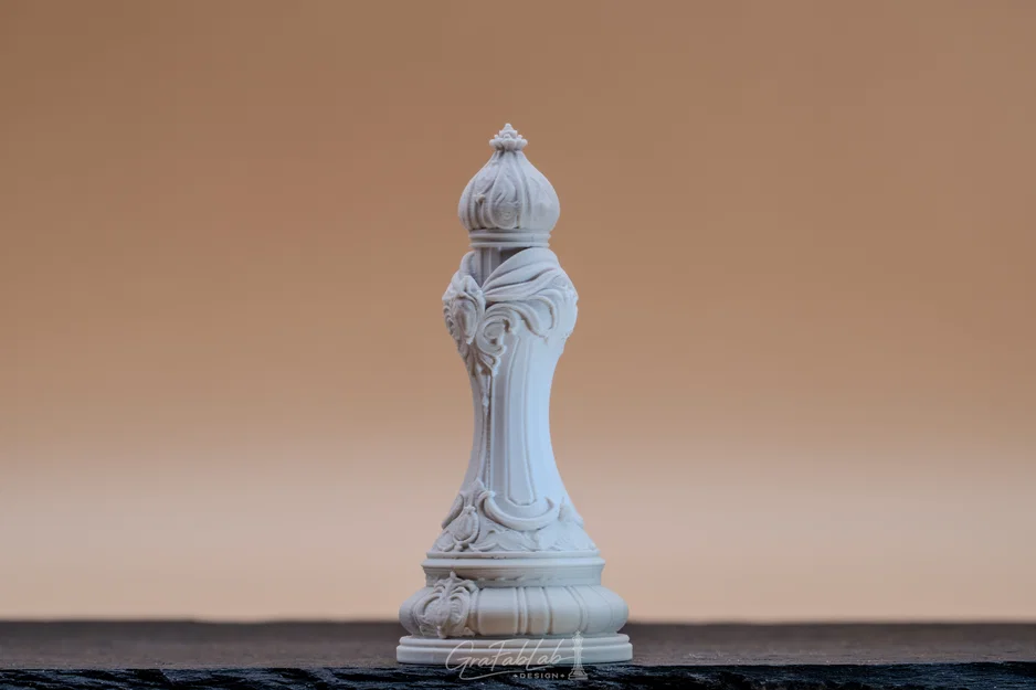 Quân Tượng "Bishop" thuộc Đế chế Aureate Ivory - Mô hình cờ vua - Image 4