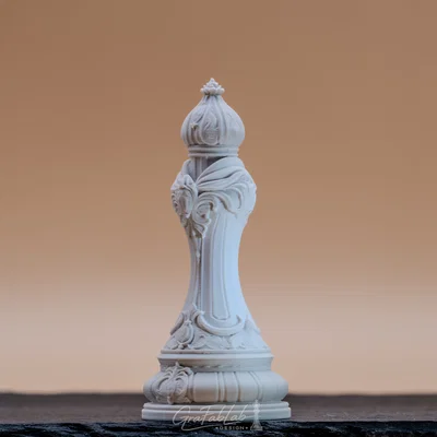 Quân Tượng "Bishop" thuộc Đế chế Aureate Ivory - Mô hình cờ vua