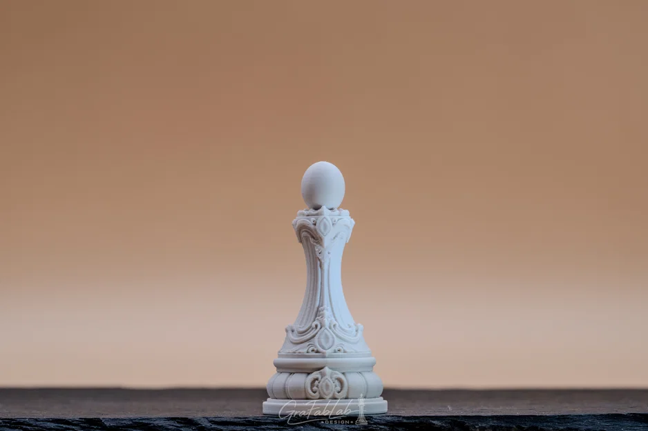 Quân Tốt (Pawn) thuộc bộ cờ vua The Aureate Ivory Empire - Image 2
