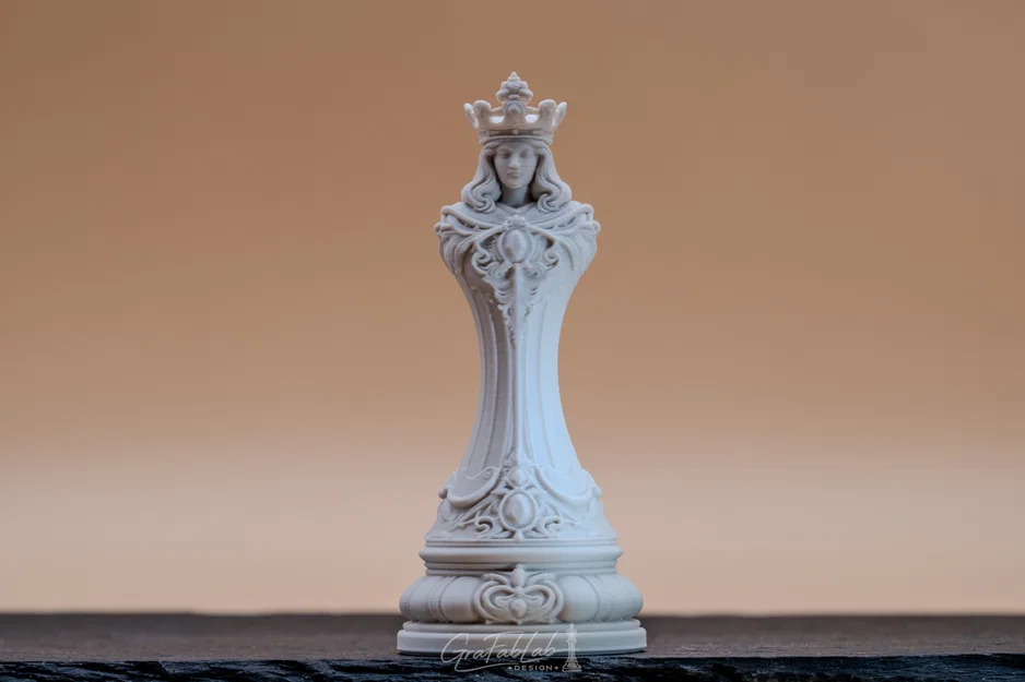 Quân Cờ "Nữ Hoàng" - The Aureate Ivory Empire - Image 2