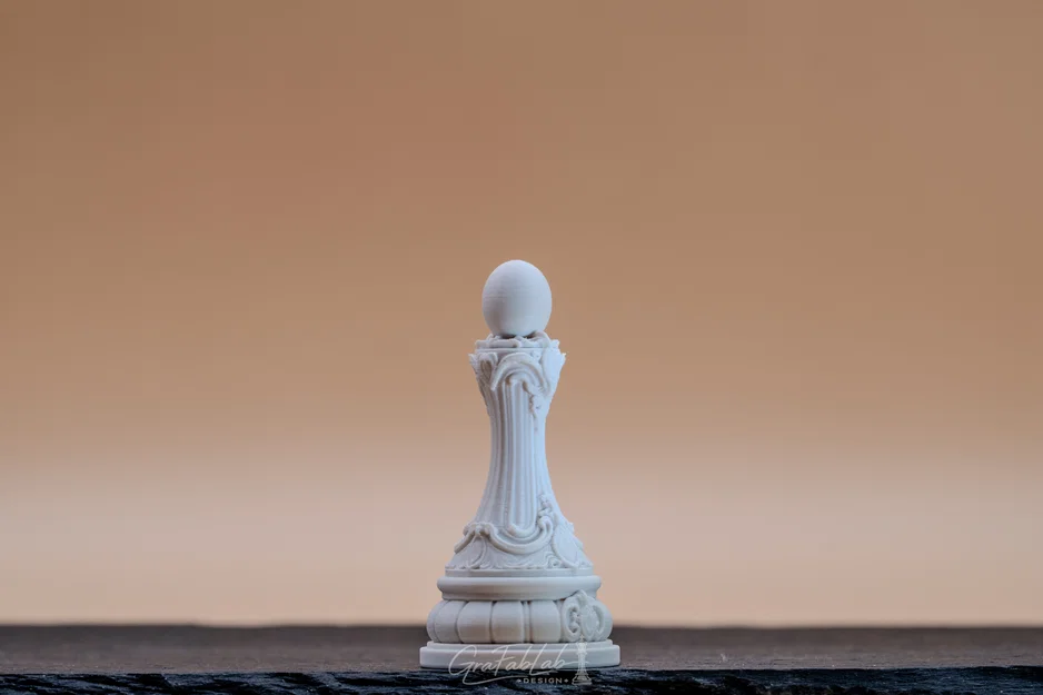 Quân Tốt (Pawn) thuộc bộ cờ vua The Aureate Ivory Empire - Image 3